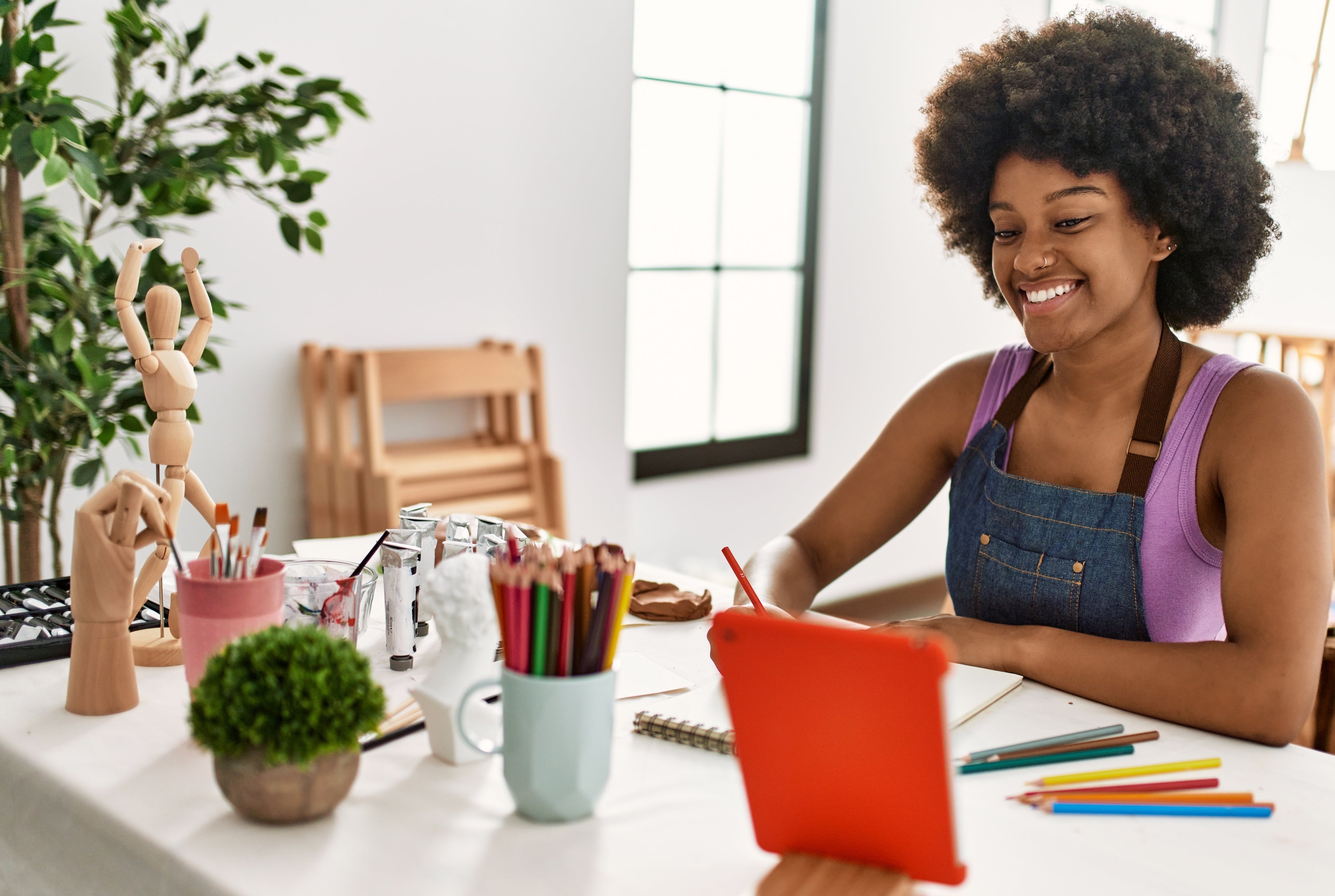 Art Therapy Class + Supply Bundles Render