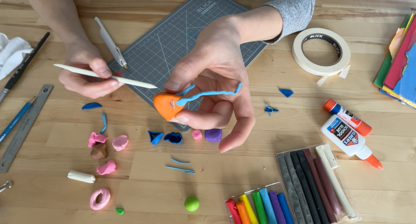 Art and craft clay modeling deals