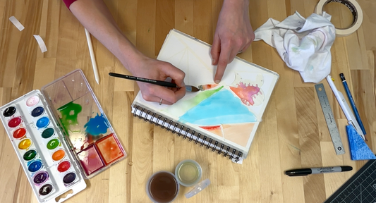 Watercolor Abstract Online Class