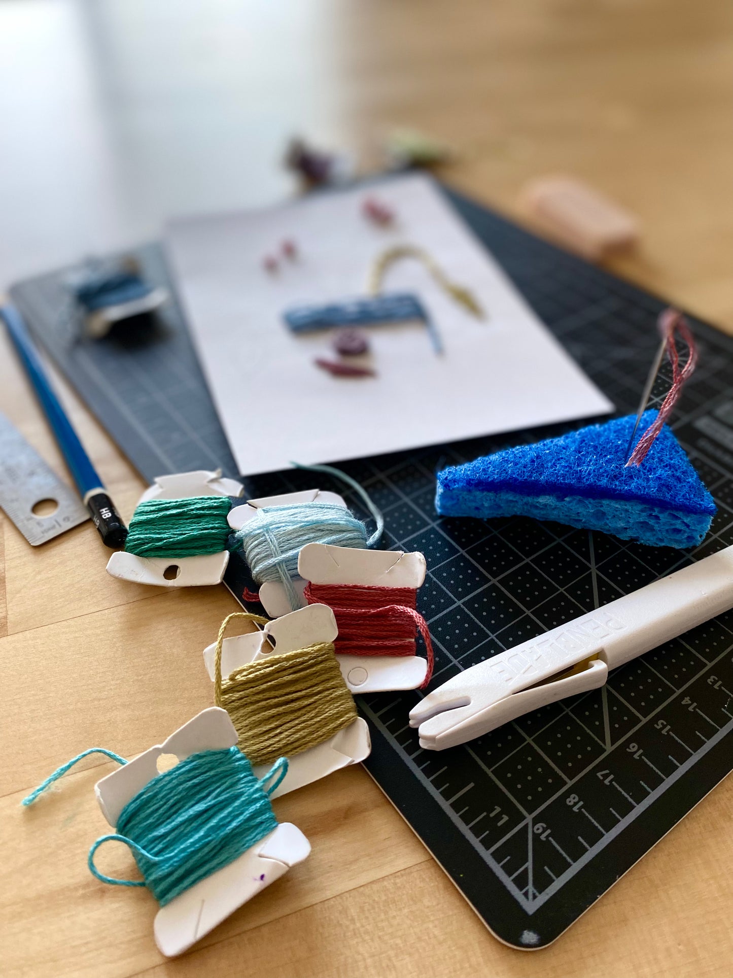 Needle Punch Embroidery Class + Supply Bundle